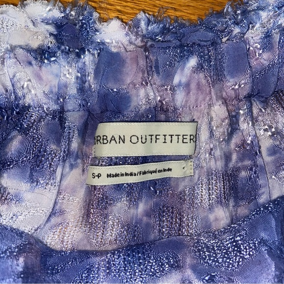 Urban Outfitters Purple and White Tie Dye Flowy Skirt Size S - Picture 2 of 4